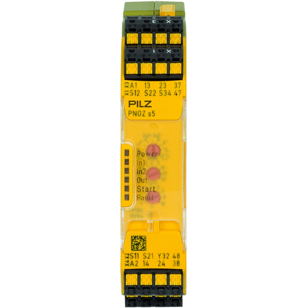 PILZ 皮爾茲安全繼電器 PNOZ s5 C 24VDC 2 n/o 2 n/o t coated